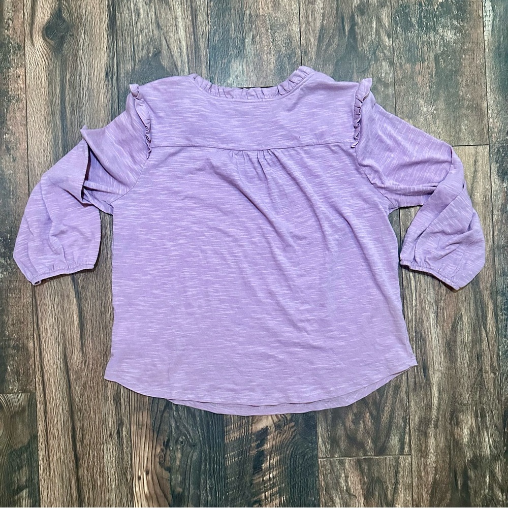Beacon Apparel by Stitchfix 3/4 sleeve purple top size medium - Picture 2 of 11